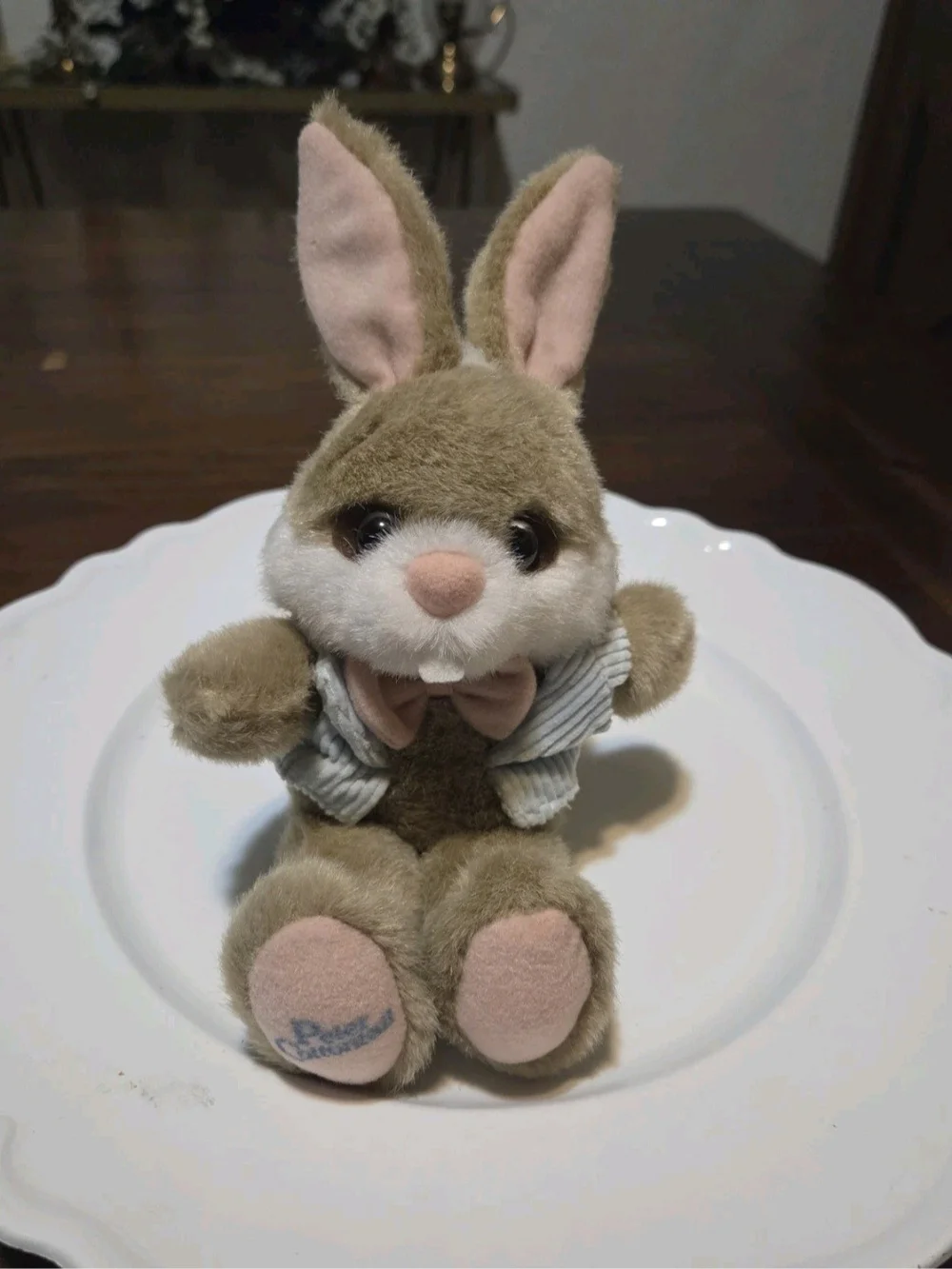 Applause Peter Cottontail Easter Bunny Plush 1990 Vintage